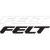 Felt Bicycles DECAL LOGO 6" (BLACK) -Felt Bicycles Shop BP0F004 DECAL LOGO 6 BLK