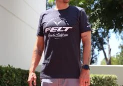 Felt Bicycles Classique Dark Grey T-Shirt | Men's -Felt Bicycles Shop Felt T Shirt Classique Grey Men 02