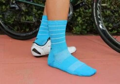 Felt Bicycles Felt 6" Socks - Hi-Vis Blue