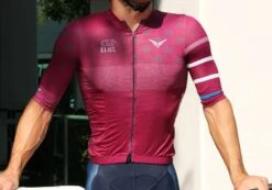 Felt Bicycles Felt Short-Sleeve Jersey Wine | Men's 9 Felt Bicycles Felt Short-Sleeve Jersey Wine | Men's -Felt Bicycles Shop burgandy jersey front