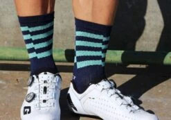 Felt Bicycles Felt 6" Socks - Navy -Felt Bicycles Shop navy sock 1